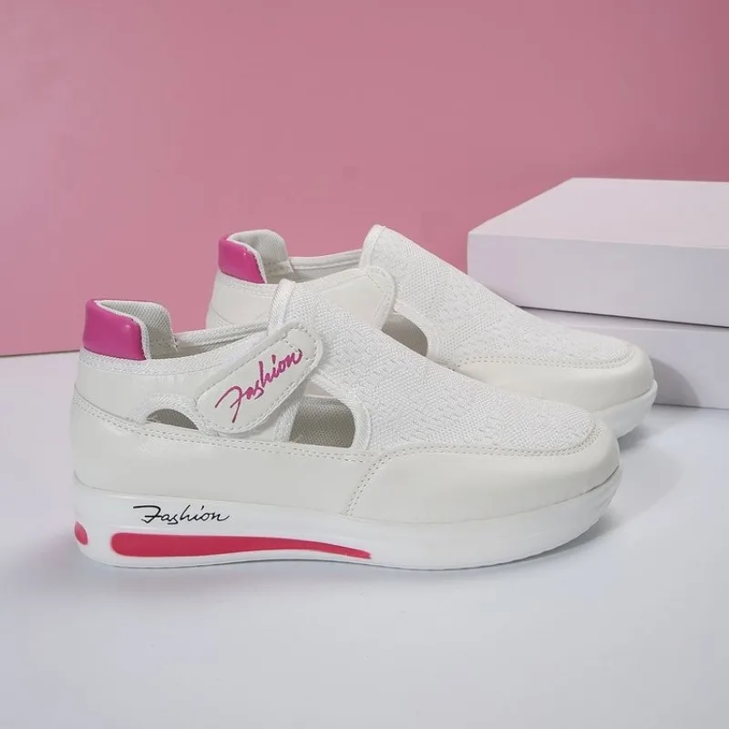 Women Mesh Slip-On Sneakers with Pink Breathable Casual Sports Shoes Thick Sole Walking Flats Summer Daily Wear Fashion Footwear
Women Mesh Slip-On Sneakers with Pink Breathable Casual Sports Shoes Thick Sole Walking Flats Summer Daily Wear Fashion Footwear
