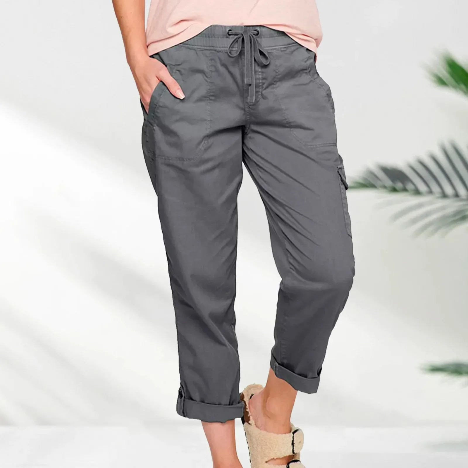 Seven Part Pants Woman 2023 Haren Pants Easy Motion Trousers Women Schoolgirl Bound Feet Trousers Leisure Time Pants Sweatpants
Seven Part Pants Woman 2023 Haren Pants Easy Motion Trousers Women Schoolgirl Bound Feet Trousers Leisure Time Pants Sweatpants