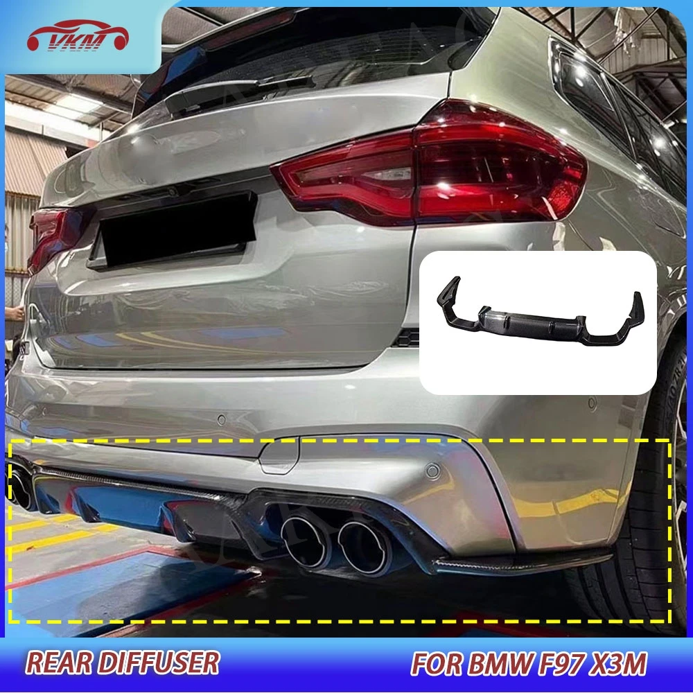 Carbon Fiber Rear Bumper Diffuser Chin Spoiler for BMW F97 X3M 2019-2021 Bumper Chin Car Styling Body Kits Accessories FRP
Carbon Fiber Rear Bumper Diffuser Chin Spoiler for BMW F97 X3M 2019-2021 Bumper Chin Car Styling Body Kits Accessories FRP