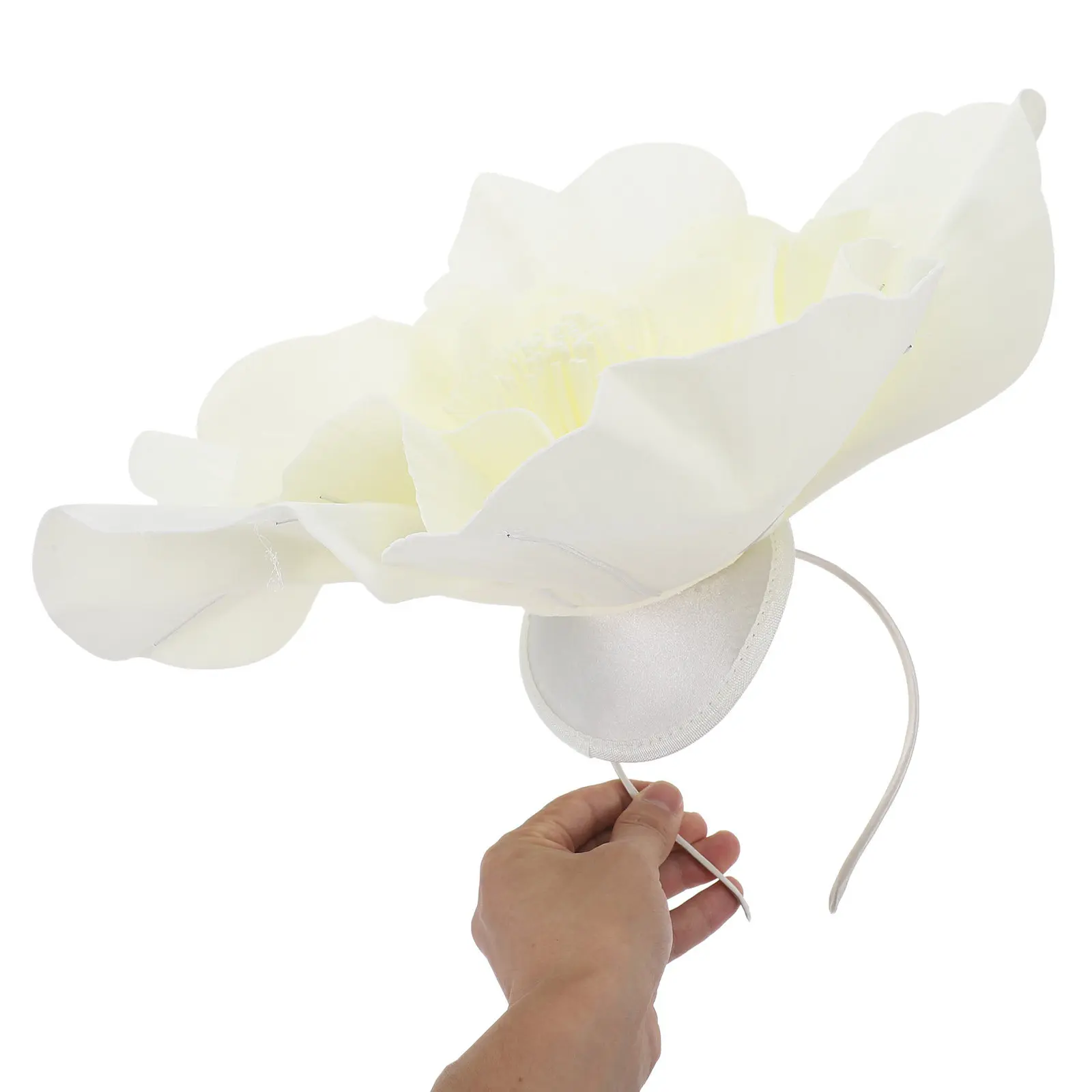 Large Flower Fascinator Headband Stylish Exaggerated Floral Hair Ornament for Women Party Horse Racing Event Statement Hair
Large Flower Fascinator Headband Stylish Exaggerated Floral Hair Ornament for Women Party Horse Racing Event Statement Hair