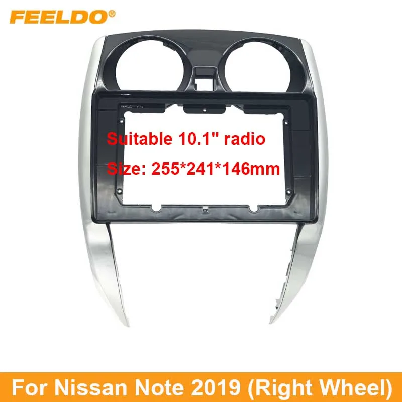 FEELDO Car 2Din Audio Face Plate Fascia Frame For Nissan Note 2019 10.1“ Big Screen Radio Stereo Panel Dash Mount Refitting Kit
FEELDO Car 2Din Audio Face Plate Fascia Frame For Nissan Note 2019 10.1“ Big Screen Radio Stereo Panel Dash Mount Refitting Kit