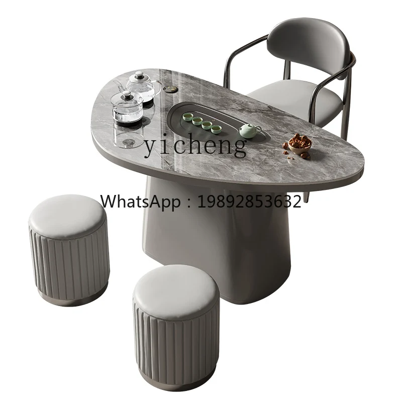 ZZ XL Light Luxury Balcony Table-Chair Set Kettle Integrated Stone Plate Tea Making Table
ZZ XL Light Luxury Balcony Table-Chair Set Kettle Integrated Stone Plate Tea Making Table