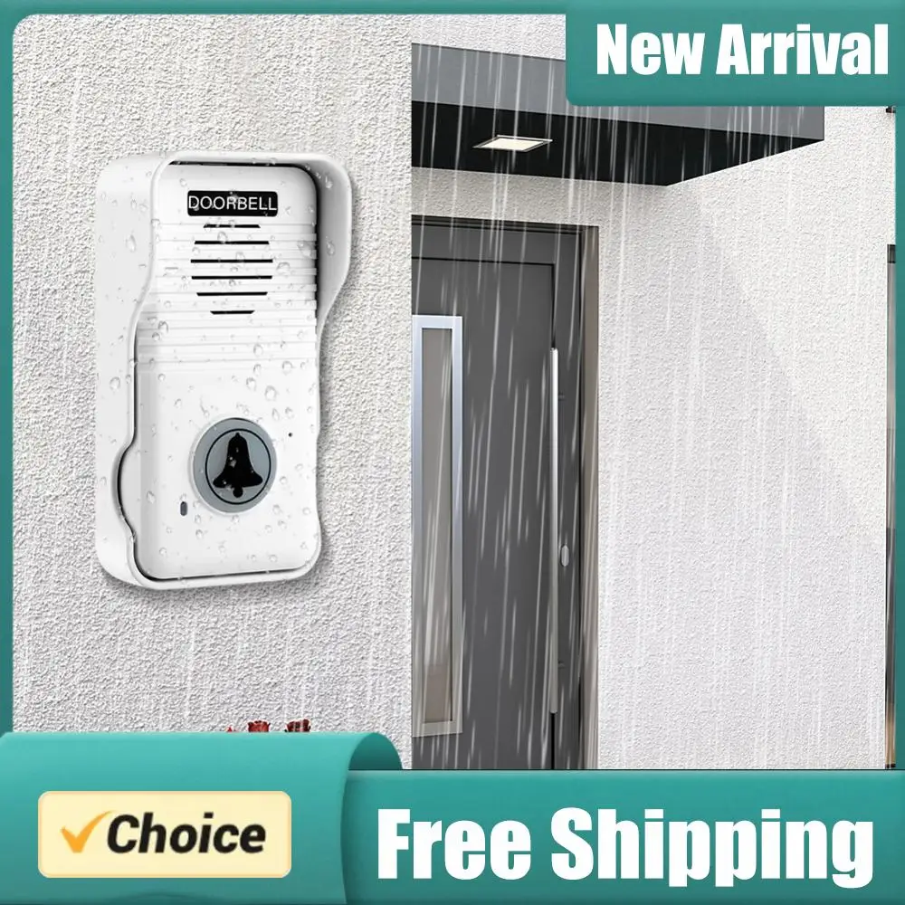 Wireless Voice Duplex Intercom Doorbell 500M Hand Free Two Way Wireless Doorbell Duplex Door Bell for House Home Factory Office
Wireless Voice Duplex Intercom Doorbell 500M Hand Free Two Way Wireless Doorbell Duplex Door Bell for House Home Factory Office