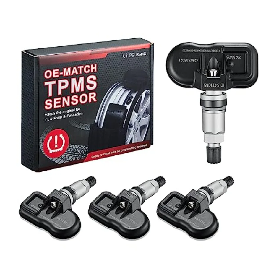 Upgrade TPMS Sensor 315Mhz Tire Pressure Monitoring System Compatible with Toyota 4Runner Avalon Camry Corolla FJ Cruiser Highl
Upgrade TPMS Sensor 315Mhz Tire Pressure Monitoring System Compatible with Toyota 4Runner Avalon Camry Corolla FJ Cruiser Highl