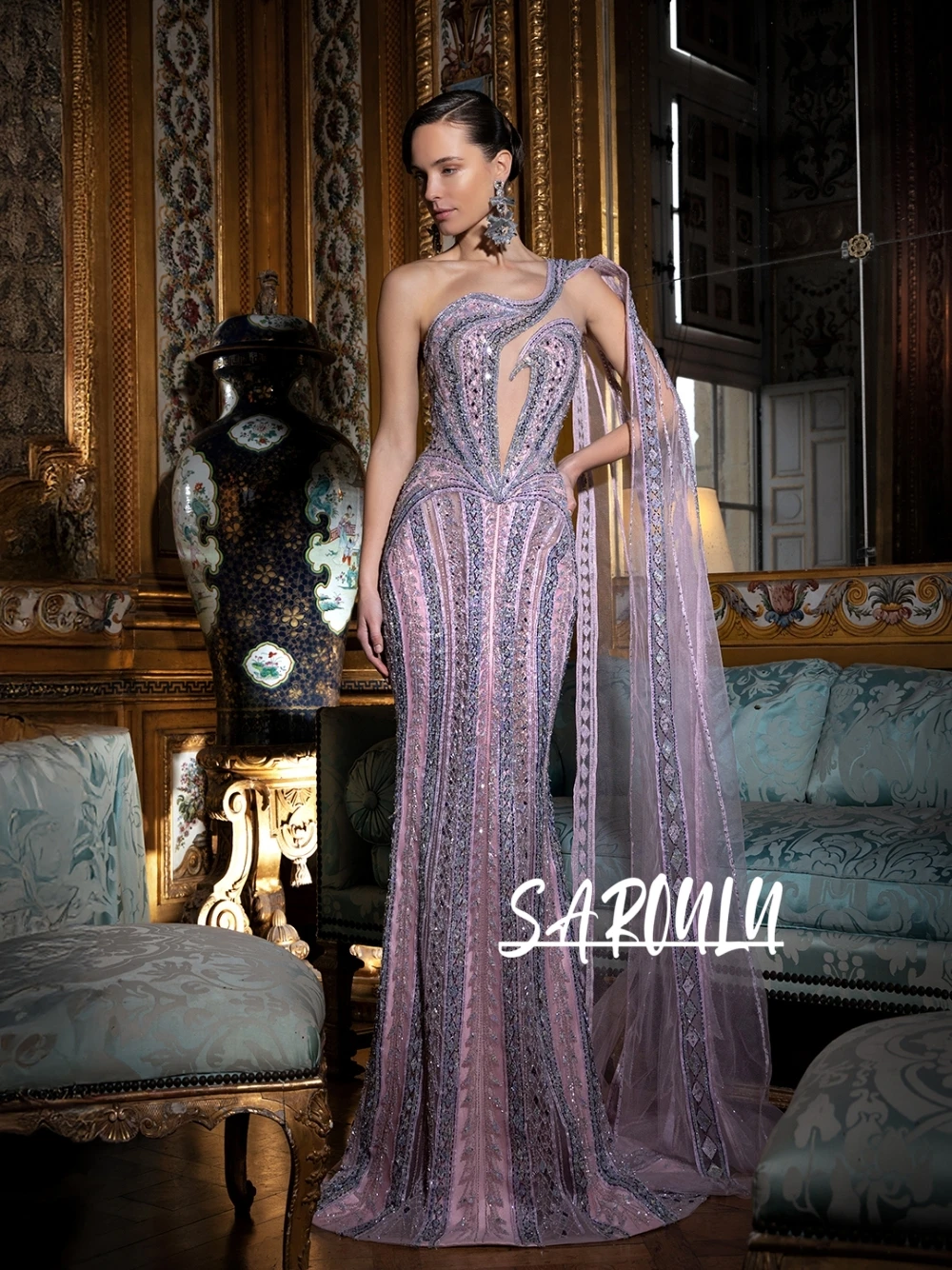2026 Sophisticated Shimmering Prom Dress Beaded Sequined Illusion Mermaid Evening Gown With Cape Customized Women Formal Wear
2026 Sophisticated Shimmering Prom Dress Beaded Sequined Illusion Mermaid Evening Gown With Cape Customized Women Formal Wear