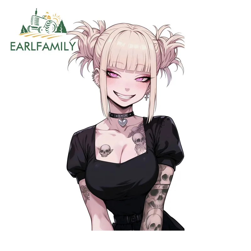 EARLFAMILY Himiko Toga Tattoo Girl Car Stickers Darkness Style Creative Windows Waterproof Decal Occlusion Scratch Car Goods
EARLFAMILY Himiko Toga Tattoo Girl Car Stickers Darkness Style Creative Windows Waterproof Decal Occlusion Scratch Car Goods
