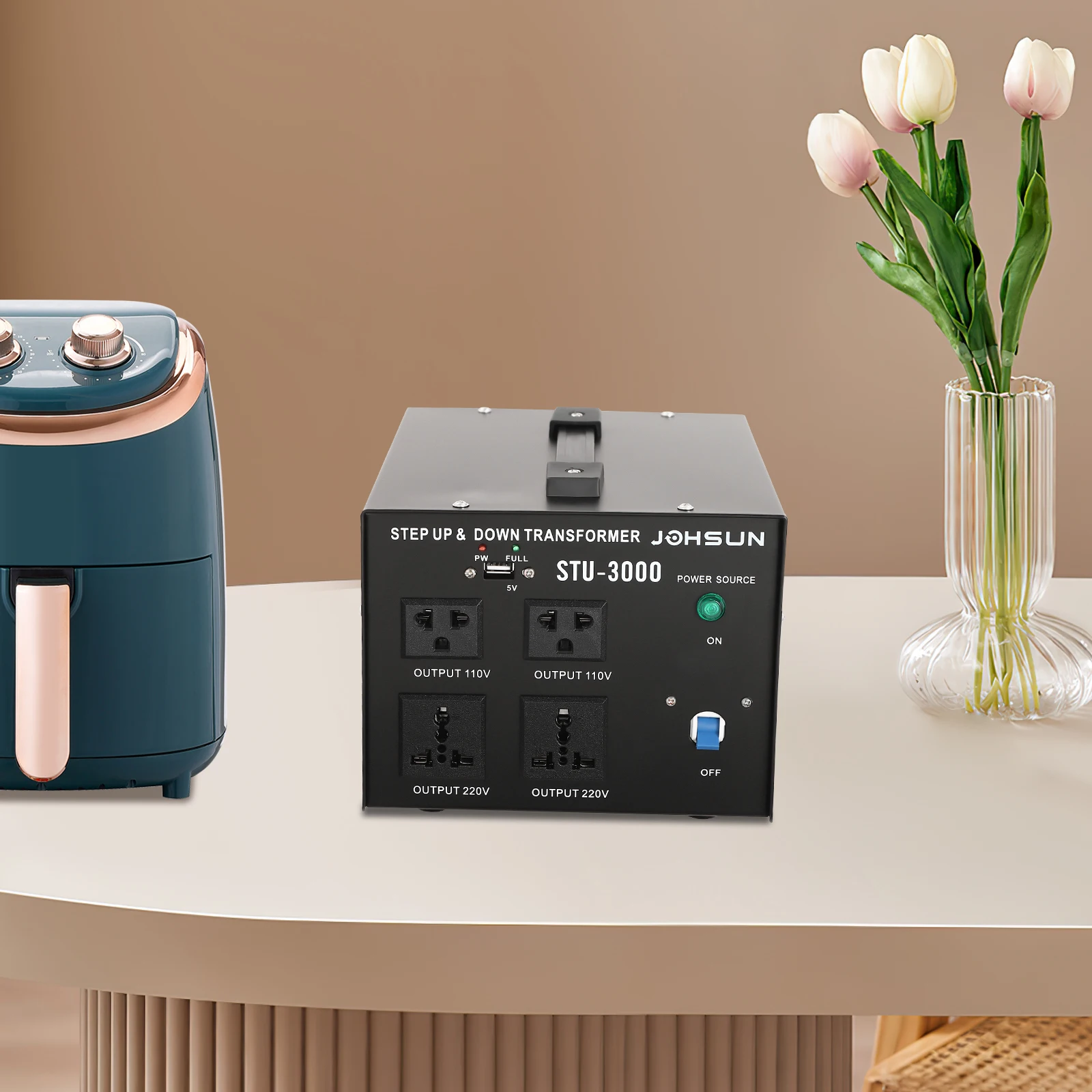 3000W AC Voltage Transformer Converter,110V↔220V Step Up Step Down Power Transformer,Dual-Way Voltage Conversion Adapter
3000W AC Voltage Transformer Converter,110V↔220V Step Up Step Down Power Transformer,Dual-Way Voltage Conversion Adapter