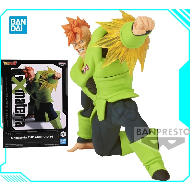 BAIDAI Original Banpresto Dragon Ball Z GxMateria ANDROID 16 Anime Action Figure Model Collection Gift Toys
BAIDAI Original Banpresto Dragon Ball Z GxMateria ANDROID 16 Anime Action Figure Model Collection Gift Toys