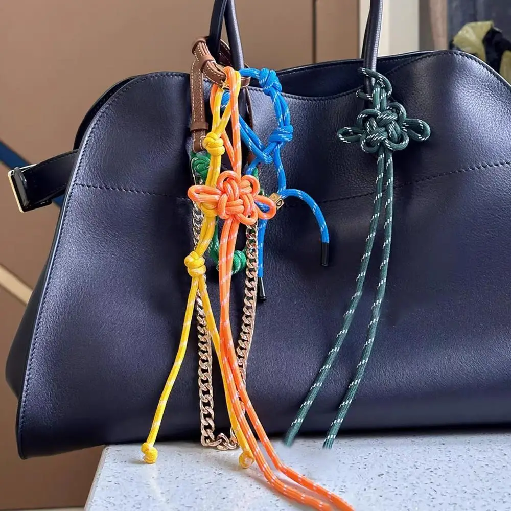 Creative Colorful Handwoven Lanyard Keychain Anti-Lost Knot Nylon Rope Keyring Bag Charms Pendant Car Key Hanging Ornaments Gift
Creative Colorful Handwoven Lanyard Keychain Anti-Lost Knot Nylon Rope Keyring Bag Charms Pendant Car Key Hanging Ornaments Gift