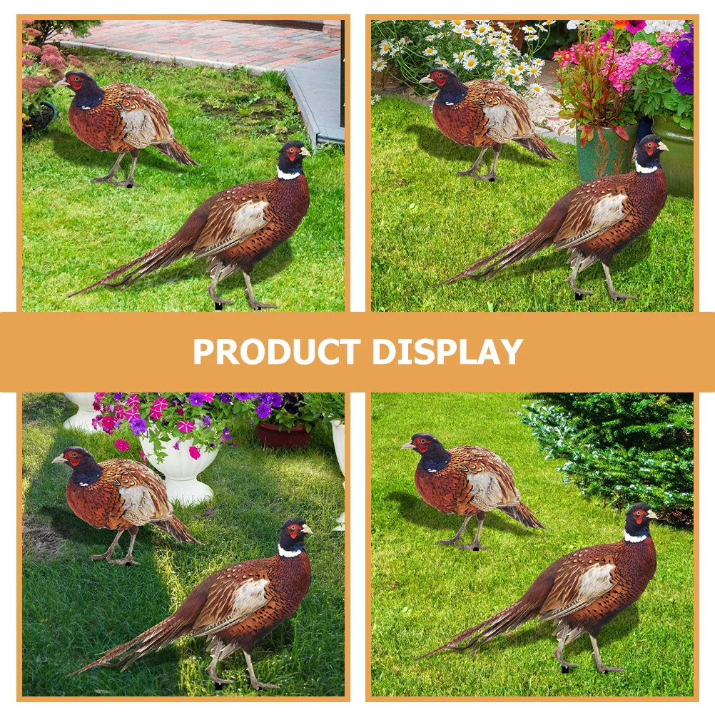 2 set Acrylic Pheasant Yard Stake Decor Garden Chicken Lawn Ornament Outdoor Decoration Courtyard Doorway Landscape Accessory
2 set Acrylic Pheasant Yard Stake Decor Garden Chicken Lawn Ornament Outdoor Decoration Courtyard Doorway Landscape Accessory