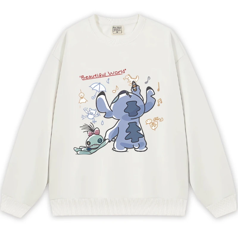 Толстовка с круглым вырезом Stitch, наряд для пары с героями мультфильмов Диснея, Y2k, готическая толстовка, зимняя одежда для женщин
Толстовка с круглым вырезом Stitch, наряд для пары с героями мультфильмов Диснея, Y2k, готическая толстовка, зимняя одежда для женщин