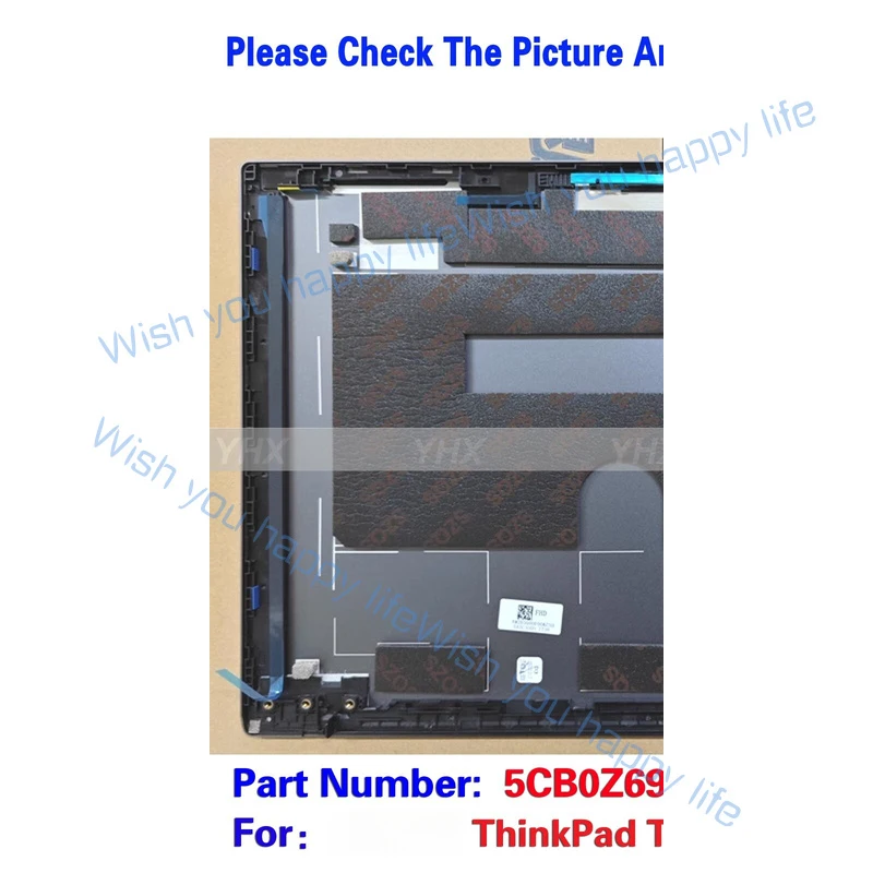 L... New For Lenovo ThinkPad T14 Gen 3 P14S Gen 3 Lcd Back Cover Rear Lid 5CB0Z69550
L... New For Lenovo ThinkPad T14 Gen 3 P14S Gen 3 Lcd Back Cover Rear Lid 5CB0Z69550
