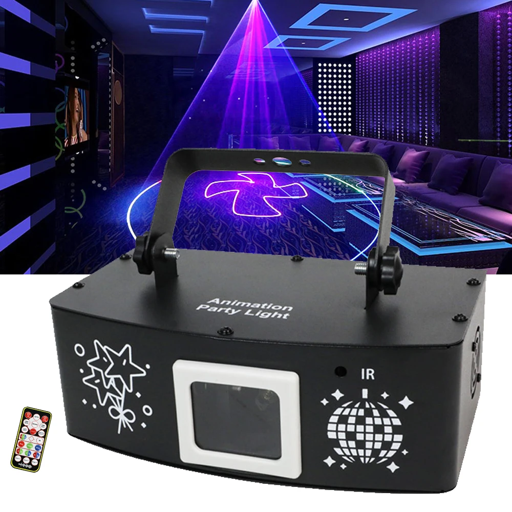 RGB Animation Laser Light Stage Beam Scanner Laser Light Projector DMX Control Dj Party Lazer for Club Bar Wedding Lighting Show
RGB Animation Laser Light Stage Beam Scanner Laser Light Projector DMX Control Dj Party Lazer for Club Bar Wedding Lighting Show
