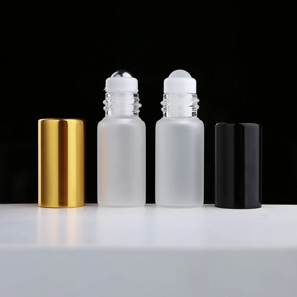 100pcs 3ml Frosted Perfume Bottles, Al High Caps Leak-Proof & Airtight, Essential Oil Roller Vials, Reusable
100pcs 3ml Frosted Perfume Bottles, Al High Caps Leak-Proof & Airtight, Essential Oil Roller Vials, Reusable