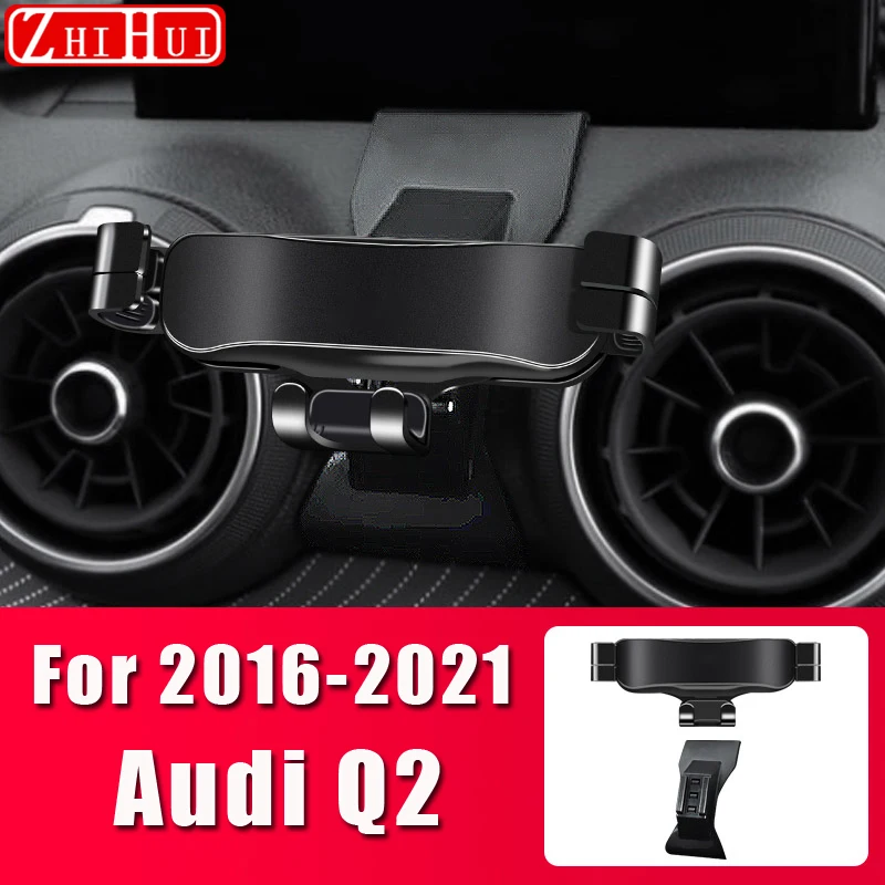 Car Styling Adjustable Mobile Phone Holder For Audi Q2 2016-2021 Air Vent Mount Bracket Gravity Phone Holder Accessories
Car Styling Adjustable Mobile Phone Holder For Audi Q2 2016-2021 Air Vent Mount Bracket Gravity Phone Holder Accessories