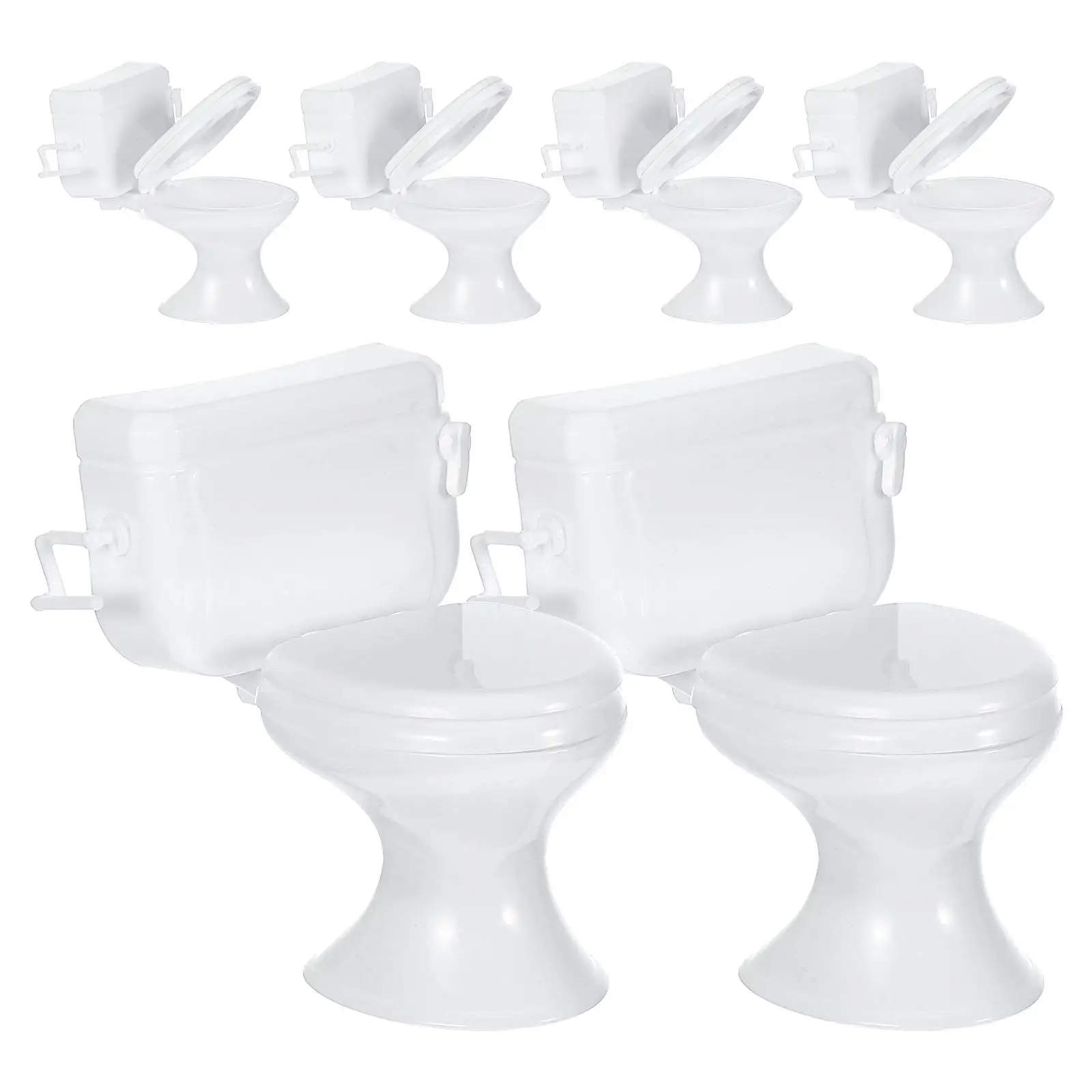 6 Pcs Baby Dollhouse Bathroom Accessories Work Potty Plastic Decorative Mini Model
6 Pcs Baby Dollhouse Bathroom Accessories Work Potty Plastic Decorative Mini Model