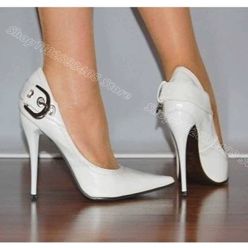 White Pointed Toe Stiletto Sexy Pumps Soft Leather Elegant British Style Casual Women Fashion Shoes 2024 Zapatos Para Mujere
White Pointed Toe Stiletto Sexy Pumps Soft Leather Elegant British Style Casual Women Fashion Shoes 2024 Zapatos Para Mujere