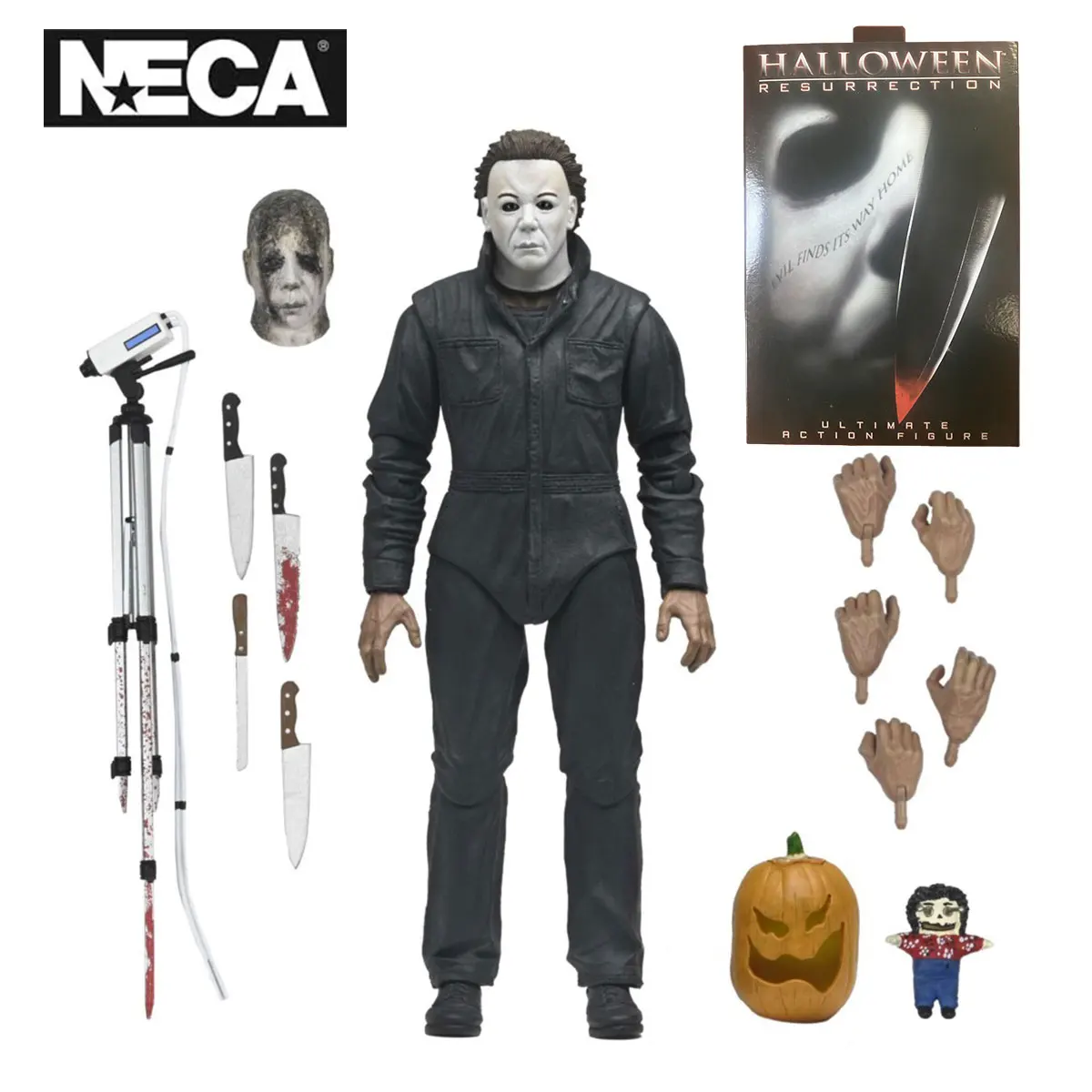 NECA 60655 Toys Halloween Resurrection Action Figure Ultimate Michael Myers 18cm Collection Original Model Doll Decoration Gift
NECA 60655 Toys Halloween Resurrection Action Figure Ultimate Michael Myers 18cm Collection Original Model Doll Decoration Gift