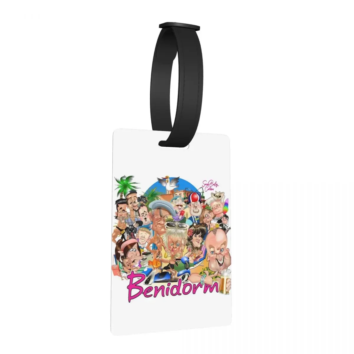 Benidorm! Luggage Tags Suitcase Accessories Travel Cute Baggage Boarding Tag Label Holder ID Name Address
Benidorm! Luggage Tags Suitcase Accessories Travel Cute Baggage Boarding Tag Label Holder ID Name Address