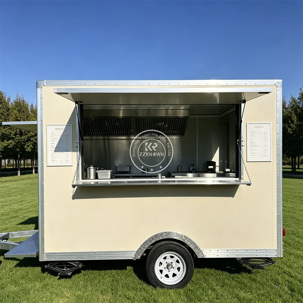 Mobile Food Truck Smart Kitchen Layout Concession Coffee Bakery Trailer Mobile Catering Business Food Trailer Fully Equipped
Mobile Food Truck Smart Kitchen Layout Concession Coffee Bakery Trailer Mobile Catering Business Food Trailer Fully Equipped
