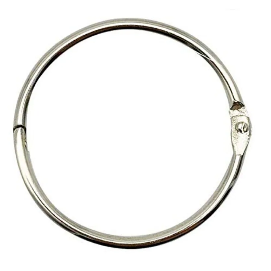 2 Inch 20 Pack Loose Leaf Binder Book Rings, Heavy Duty Nickel Plated Steel Rings, Rust-Resistant Metal Key Rings for Index Car
2 Inch 20 Pack Loose Leaf Binder Book Rings, Heavy Duty Nickel Plated Steel Rings, Rust-Resistant Metal Key Rings for Index Car