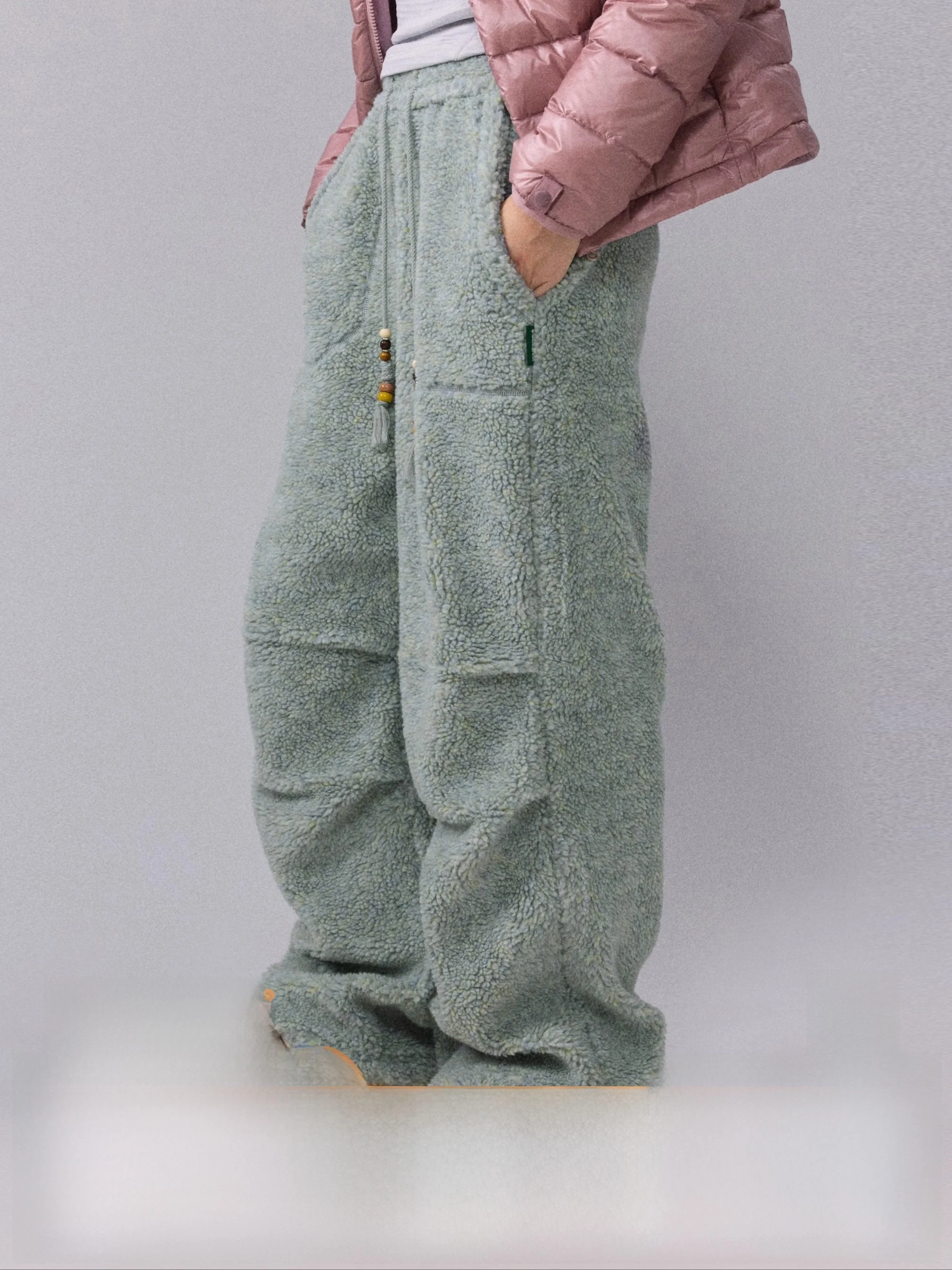 Monterest Outdoor Vintage Dstring Tee-Color Embroidered Faux Lamb Velvet Casual Pants Women's Loose Straight Leg Trousers
Monterest Outdoor Vintage Dstring Tee-Color Embroidered Faux Lamb Velvet Casual Pants Women's Loose Straight Leg Trousers