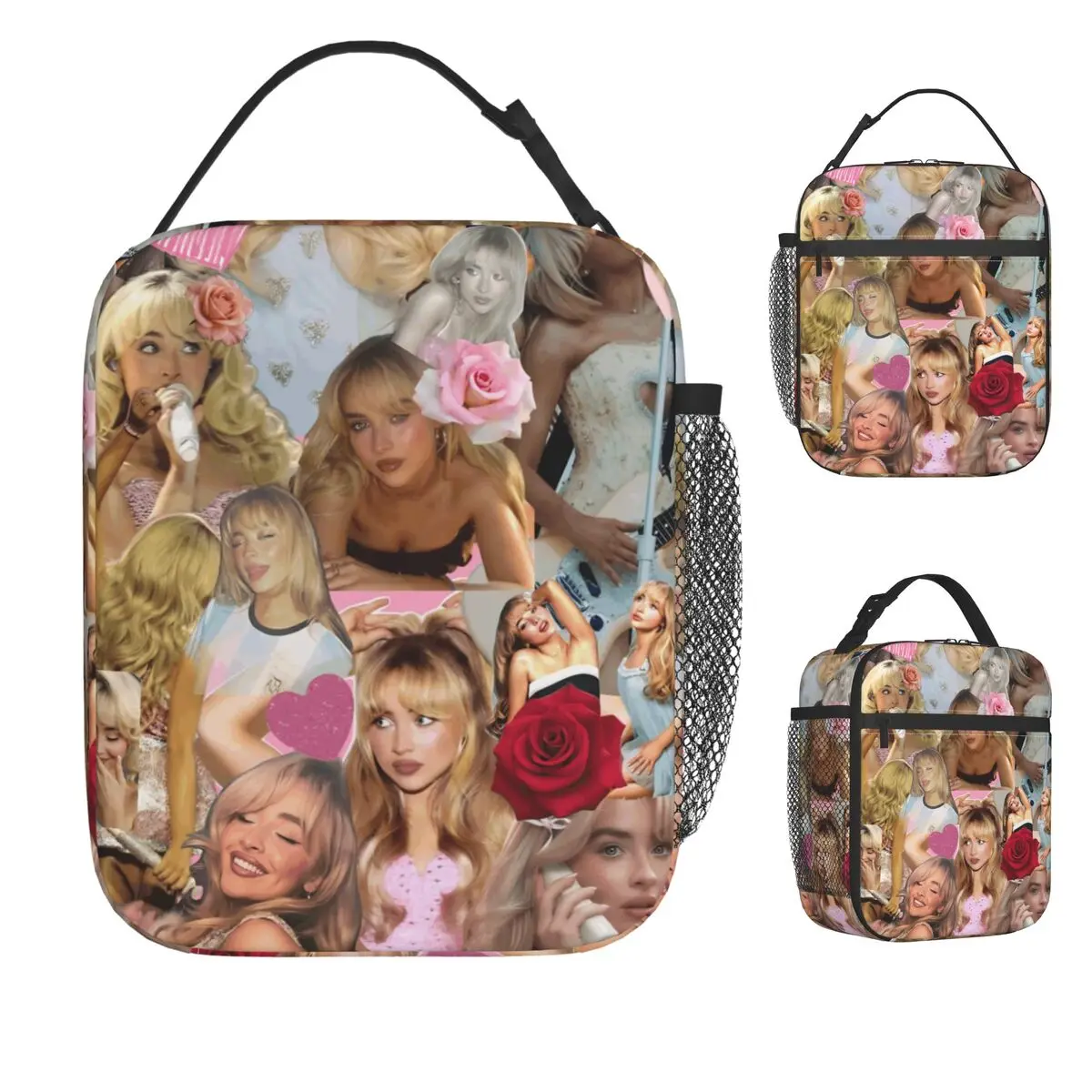 Sabrina Carpenter American Singer Lunch Bag For Women Lunch Box Fashion Travel Cooler Bag Portable Waterproof Thermal Lunch Bags
Sabrina Carpenter American Singer Lunch Bag For Women Lunch Box Fashion Travel Cooler Bag Portable Waterproof Thermal Lunch Bags
