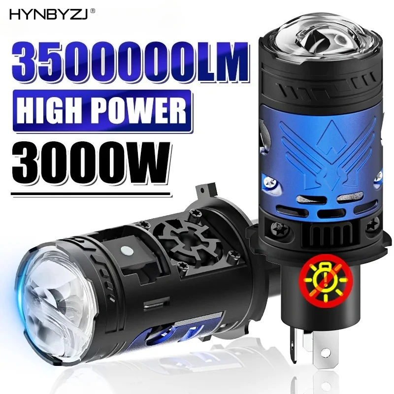 H4/9003/HB2 LED Headlight Bulb Projector Lens Canbus Super Bright LED 3000W 3500000LM 6000K Hi/Low Light Apply to Car&Motorcycle
H4/9003/HB2 LED Headlight Bulb Projector Lens Canbus Super Bright LED 3000W 3500000LM 6000K Hi/Low Light Apply to Car&Motorcycle