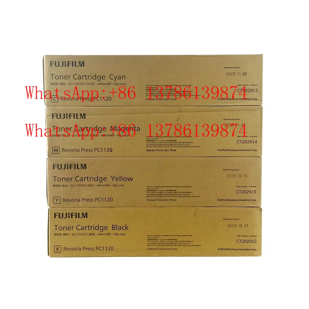 CT202912/13/14/15 Азиатская версия, оригинальный картридж с тонером для производства Fuji Xerox Iridesse
CT202912/13/14/15 Азиатская версия, оригинальный картридж с тонером для производства Fuji Xerox Iridesse