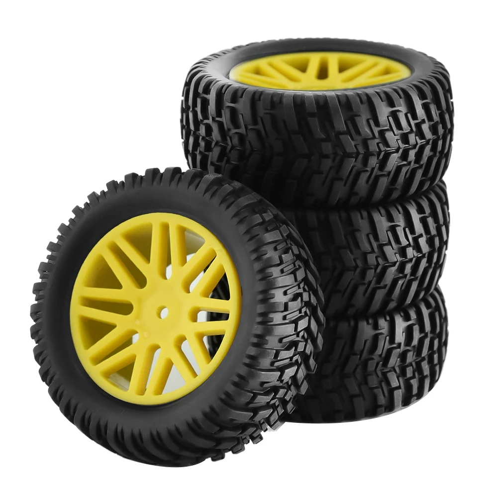【Flash Sale】4Piece RC 1/10 Scale Off-Road Car Tires Tyre And Wheels Replacement Parts For HSP 94166/94107/94106 ,Yellow
【Flash Sale】4Piece RC 1/10 Scale Off-Road Car Tires Tyre And Wheels Replacement Parts For HSP 94166/94107/94106 ,Yellow