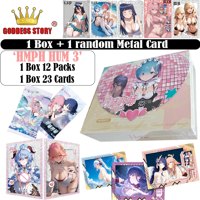 HMPH HUM 3 Goddess Story Collection Cards Waifu Booster Box Редкая серия Аниме Игра Девушка Вечеринка Купальник Вечеринка Doujin Игрушки Хобби Подарок
HMPH HUM 3 Goddess Story Collection Cards Waifu Booster Box Редкая серия Аниме Игра Девушка Вечеринка Купальник Вечеринка Doujin Игрушки Хобби Подарок