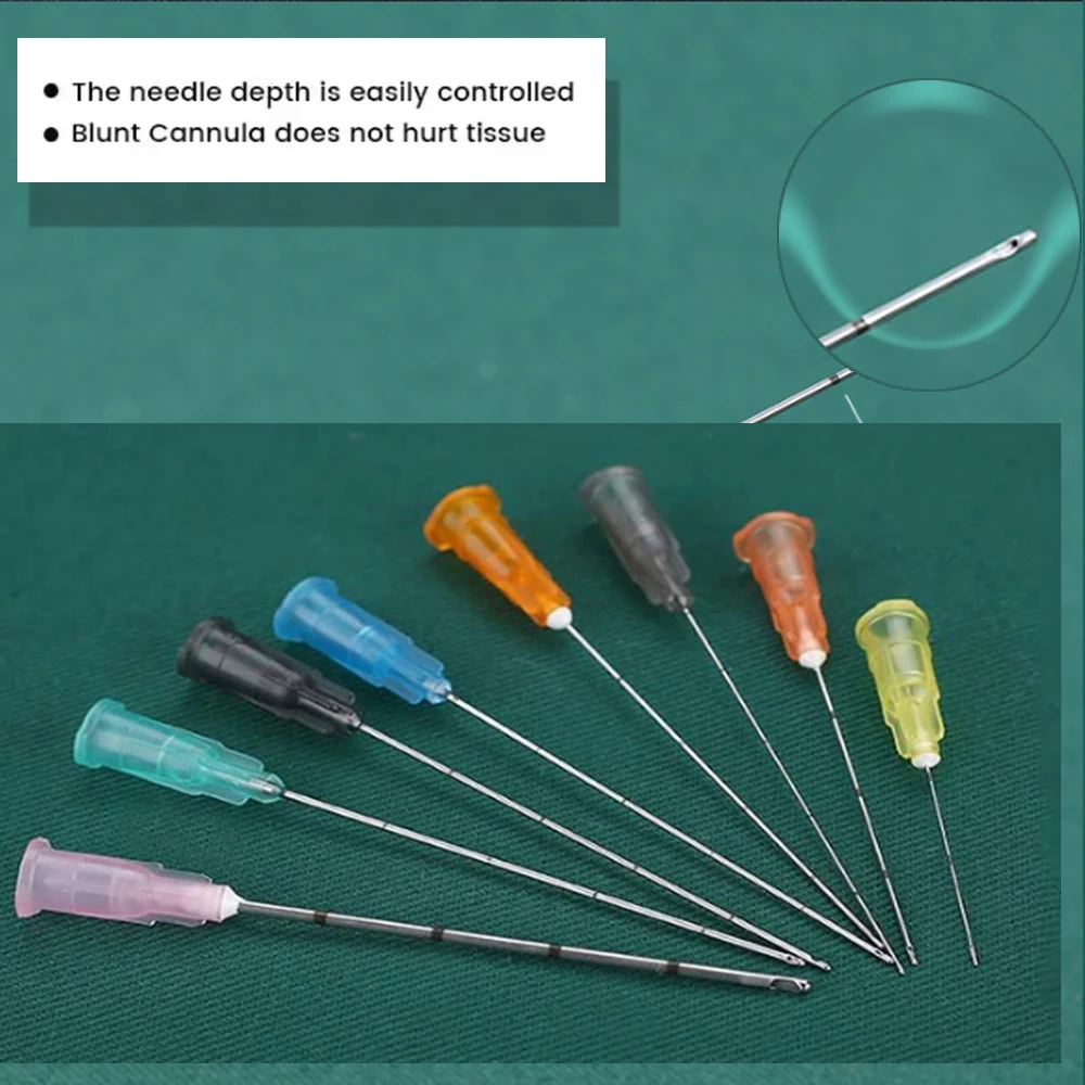 14G90mm 22G 23G 25G 27G 38mm/50mm/70mm Blunt Tip Micro Cannula for Derma Filler Korean Disposable Sterile Superfine Blunt Needle
14G90mm 22G 23G 25G 27G 38mm/50mm/70mm Blunt Tip Micro Cannula for Derma Filler Korean Disposable Sterile Superfine Blunt Needle