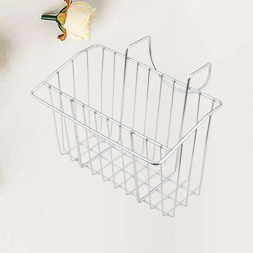 1Pc Stainless Steel Sink Hanging Basket Kitchen Storage Basket Hanging Drain Rack Organizer (with Bar) 
1Pc Stainless Steel Sink Hanging Basket Kitchen Storage Basket Hanging Drain Rack Organizer (with Bar)