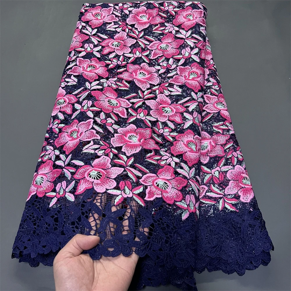 2026 High-Quality Africa Nigerian Sequins Cotton Embroidery Lace Fabric Tulle for Wedding Party Dress Chiffon 5Yards hz1416
2026 High-Quality Africa Nigerian Sequins Cotton Embroidery Lace Fabric Tulle for Wedding Party Dress Chiffon 5Yards hz1416