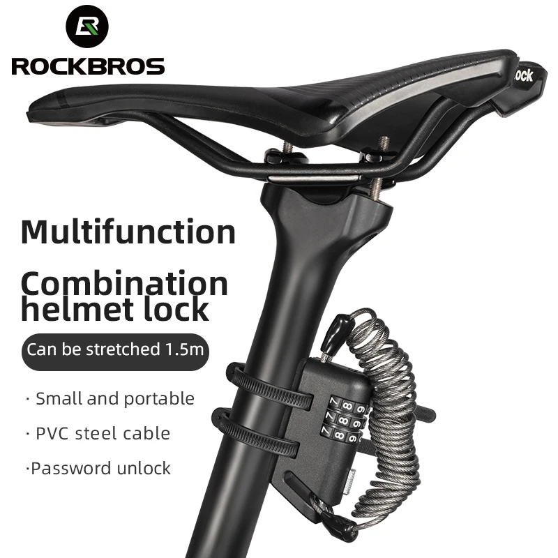 ROCKBROS велосипедный мини-замок, 3-значный кодовый пароль, замок для шлема, антикоррозийный легкий портативный замок, аксессуары для велосипеда
ROCKBROS велосипедный мини-замок, 3-значный кодовый пароль, замок для шлема, антикоррозийный легкий портативный замок, аксессуары для велосипеда