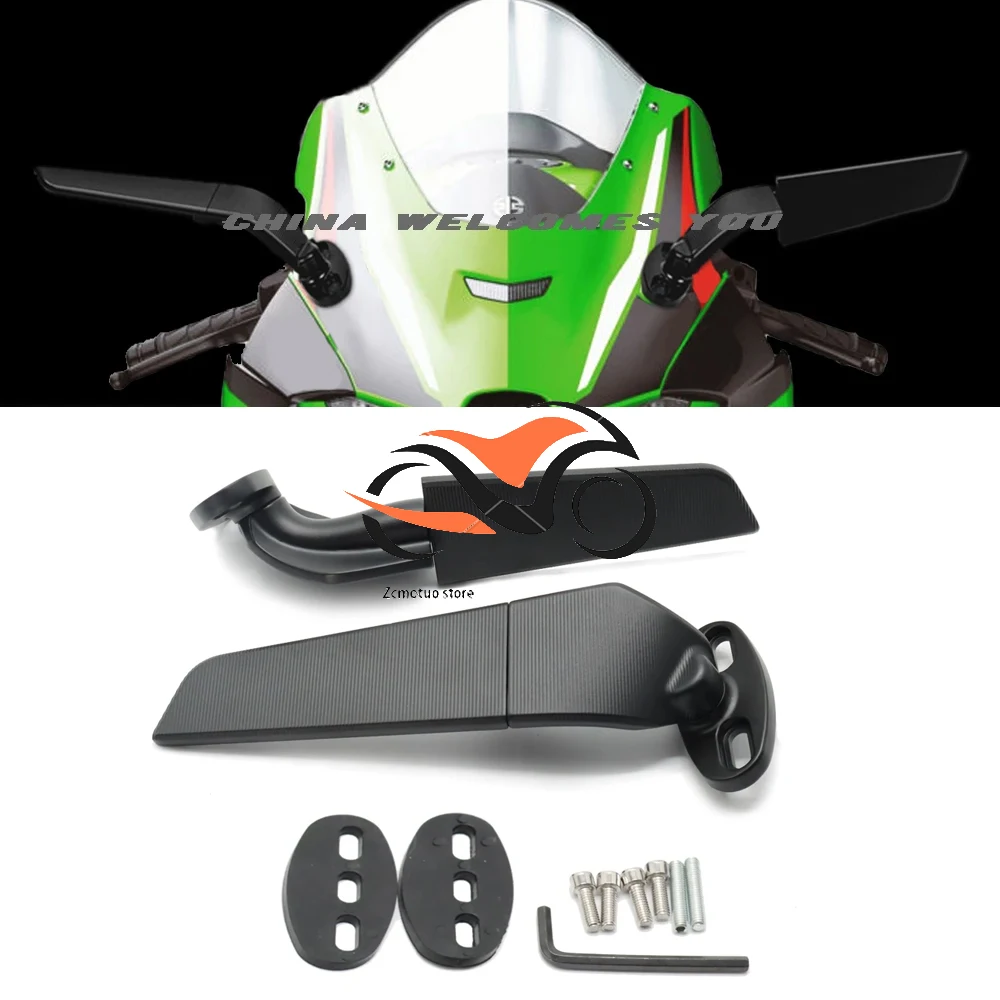 8/10mm Motorcycle Wind Wing Rotating Rearview Mirror Side Accessories for YAMAHA Honda SUKUZI Kawasaki Ninja YZF R6 R1 CBR GSXR
8/10mm Motorcycle Wind Wing Rotating Rearview Mirror Side Accessories for YAMAHA Honda SUKUZI Kawasaki Ninja YZF R6 R1 CBR GSXR