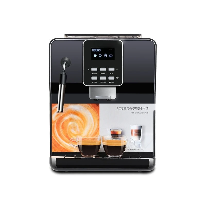 Household automatic coffee machine, freshly ground beans, small Italian-American office commercial
Household automatic coffee machine, freshly ground beans, small Italian-American office commercial