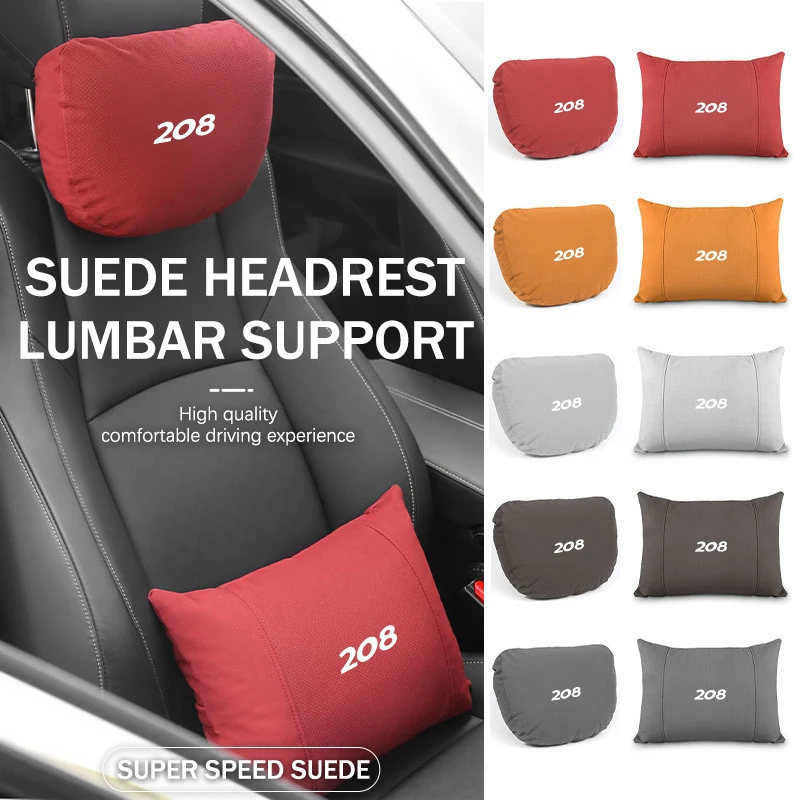 Suede Car Lumbar Support Ergonomic Back Rest Fatigue Relief Cushion For Peugeot 2008 3008 5008 108 RCZ 607 4008 306 206 207 208
Suede Car Lumbar Support Ergonomic Back Rest Fatigue Relief Cushion For Peugeot 2008 3008 5008 108 RCZ 607 4008 306 206 207 208