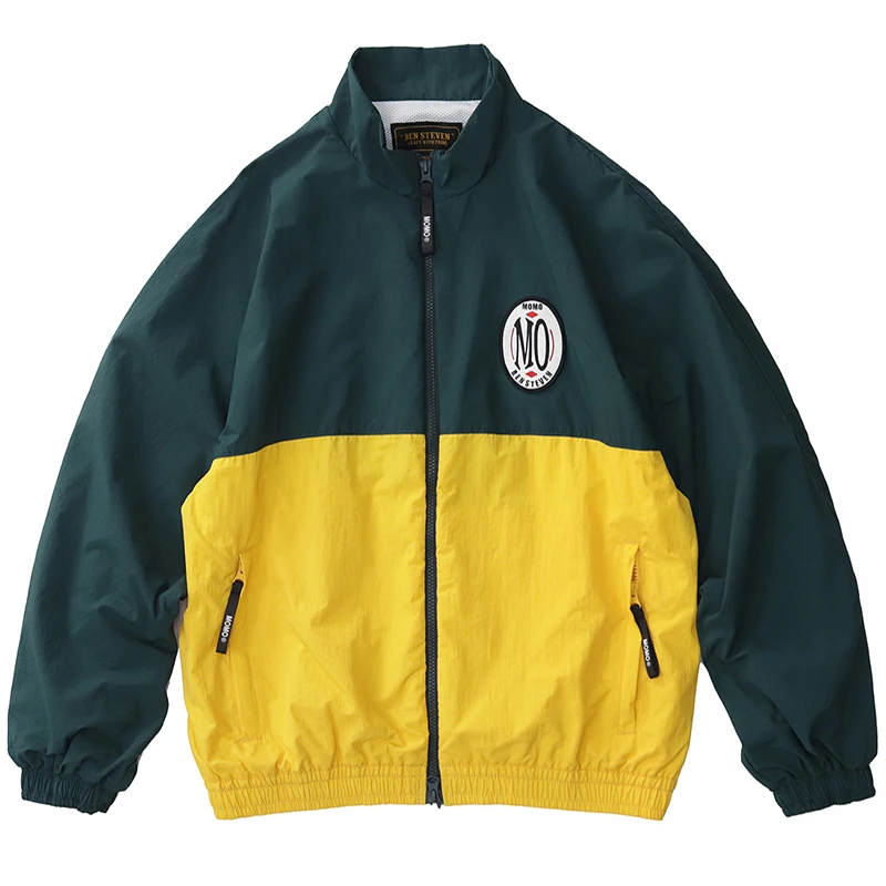 American Retro Stand Collar Sports Jacket Men's Quick-Drying Contrast Color Casual Spring Loose Training Wear Jacket Men
American Retro Stand Collar Sports Jacket Men's Quick-Drying Contrast Color Casual Spring Loose Training Wear Jacket Men