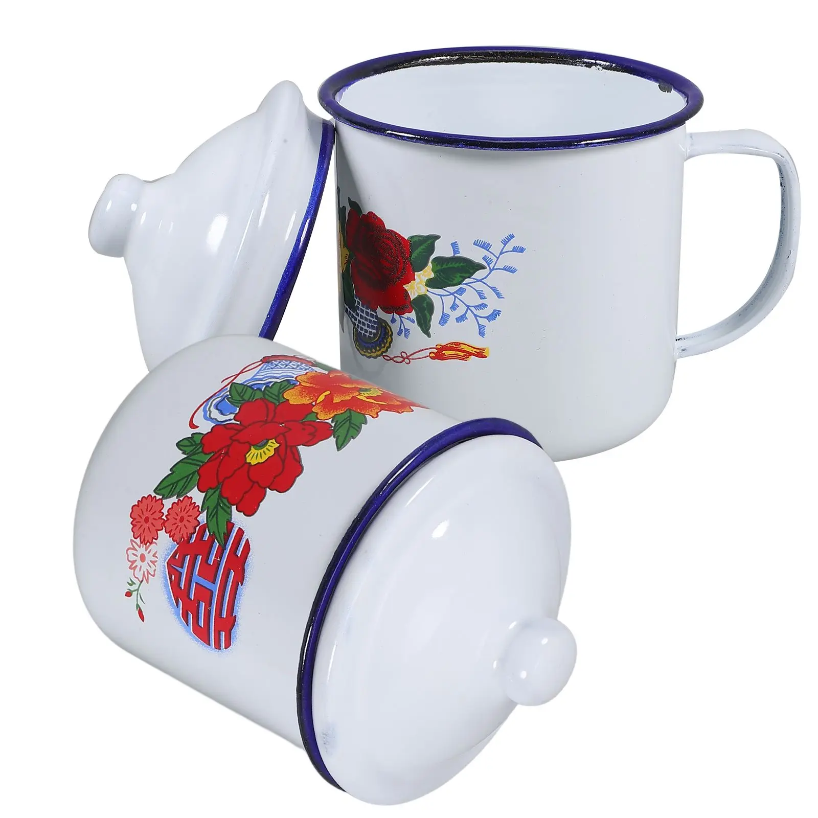 Enamel Cup Vintage Coffee Mugs Household Teacup Portable Milk Water Party Retro Design Anti Slip Handle Healthy
Enamel Cup Vintage Coffee Mugs Household Teacup Portable Milk Water Party Retro Design Anti Slip Handle Healthy