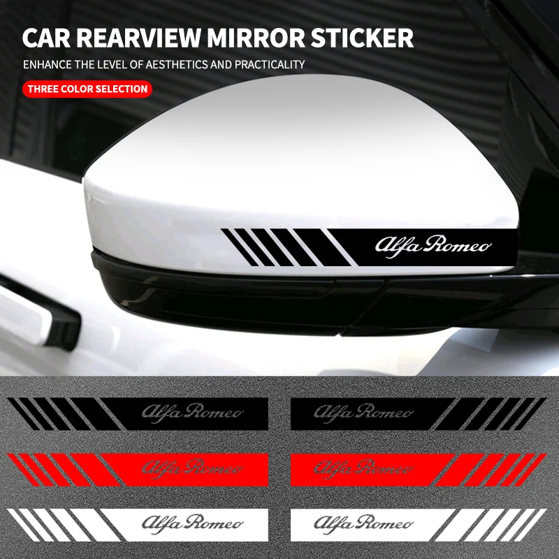 2Pcs Rearview Mirror Sticker For Alfa Romeo Mito Brera 147 Giulietta 159 156 Stelvio Sportiva Giulia Car Styling Accessories
2Pcs Rearview Mirror Sticker For Alfa Romeo Mito Brera 147 Giulietta 159 156 Stelvio Sportiva Giulia Car Styling Accessories