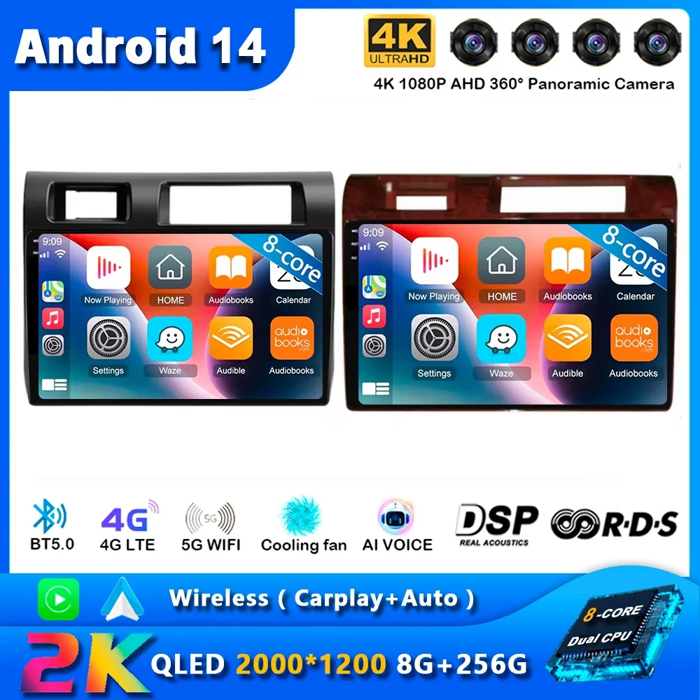 9" Android 14 Car Radio For Toyota Pickup Land Cruiser LC 70 79 Series 2007-2020 Autoradio Wireless Auto Carplay Multimedia DSP
9" Android 14 Car Radio For Toyota Pickup Land Cruiser LC 70 79 Series 2007-2020 Autoradio Wireless Auto Carplay Multimedia DSP