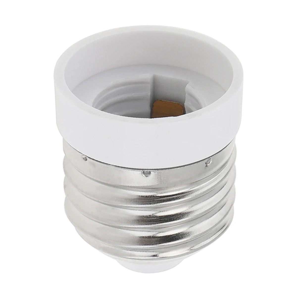 Enlarges E26 E27 to E17 Socket Adapter Standard Medium Screw to Intermediate Screw E17 Light Bulb Socket Adapter
Enlarges E26 E27 to E17 Socket Adapter Standard Medium Screw to Intermediate Screw E17 Light Bulb Socket Adapter