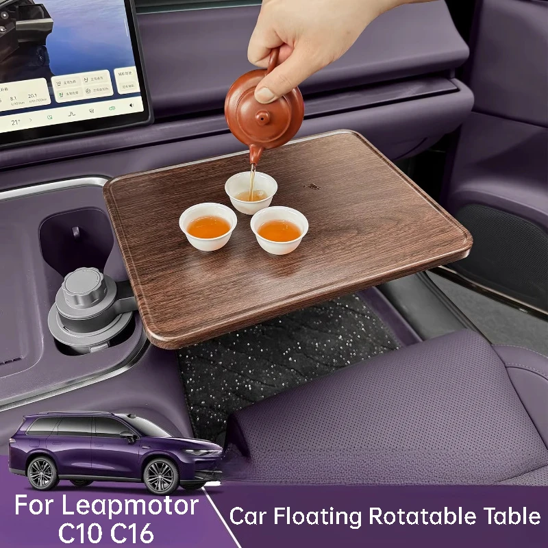 For Leapmotor C10 C16 Car Floating Table Tray Rotatable Square Desk For Dining Table Office Tea Interior Accessories
For Leapmotor C10 C16 Car Floating Table Tray Rotatable Square Desk For Dining Table Office Tea Interior Accessories