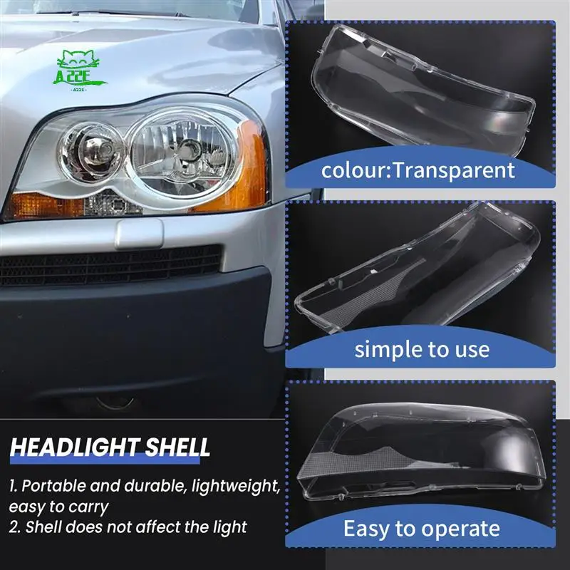 A22E-For Volvo XC90 Right Headlight Shell Lamp Shade Transparent Lens Cover Headlight Cover
A22E-For Volvo XC90 Right Headlight Shell Lamp Shade Transparent Lens Cover Headlight Cover