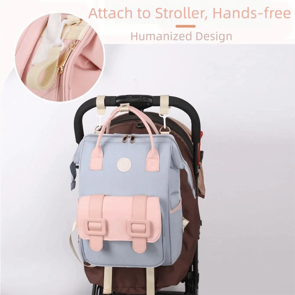Korean Style Diaper Bag Backpack Durable Large Capacity Maternity Bag Wear-resistant Practical Travel Backpack Daily Outings
Korean Style Diaper Bag Backpack Durable Large Capacity Maternity Bag Wear-resistant Practical Travel Backpack Daily Outings