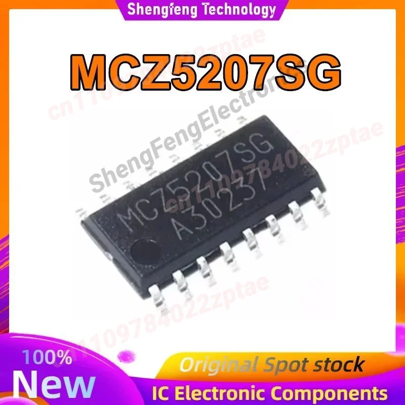 5PCS MCZ5207S MCZ5207SG SOP-16 IC chipset New Original in stock
5PCS MCZ5207S MCZ5207SG SOP-16 IC chipset New Original in stock