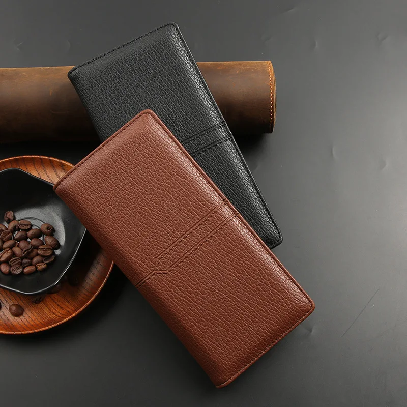 Men's Long Wallets Multi-card Slot Card Holder Business Wallet Multi Functional PU Leather Coin Purse Man Gift
Men's Long Wallets Multi-card Slot Card Holder Business Wallet Multi Functional PU Leather Coin Purse Man Gift