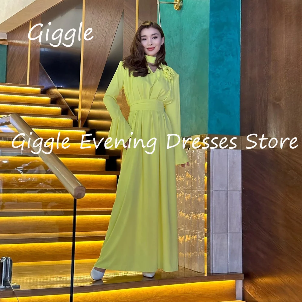 Giggle Chiffon A-line O-neck Ruffle Formal Elegant Prom Gown Ankle-length luxury Evening Pretty Party Dresses for Women 2025
Giggle Chiffon A-line O-neck Ruffle Formal Elegant Prom Gown Ankle-length luxury Evening Pretty Party Dresses for Women 2025