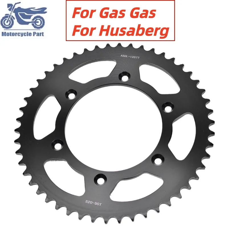520-50T Motorcycle Rear Sprocket For Gas Gas 125 MC 250 450 MCF EX MC F 300 350 450 EC EX F For Husaberg TE125 FE250 TE250 TE300
520-50T Motorcycle Rear Sprocket For Gas Gas 125 MC 250 450 MCF EX MC F 300 350 450 EC EX F For Husaberg TE125 FE250 TE250 TE300